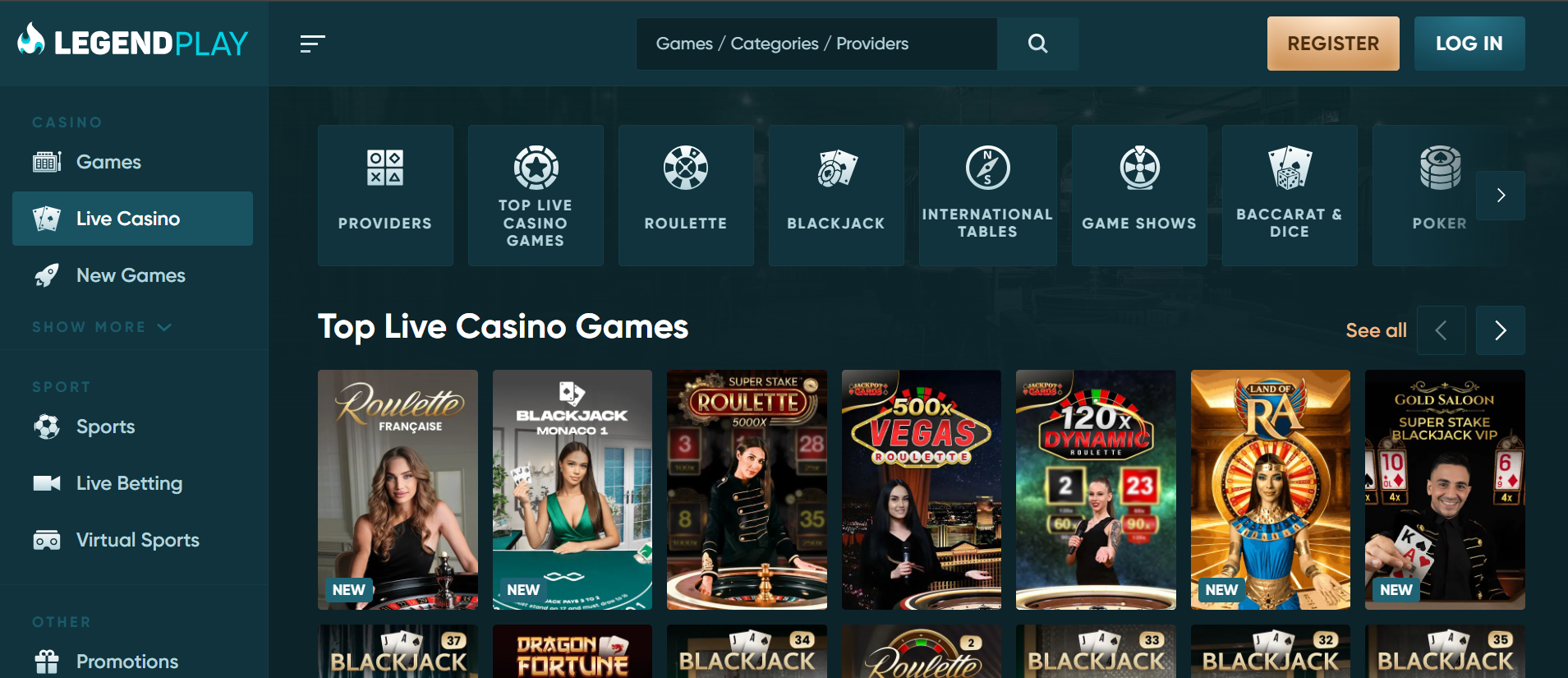 Legendplay online sportsbook