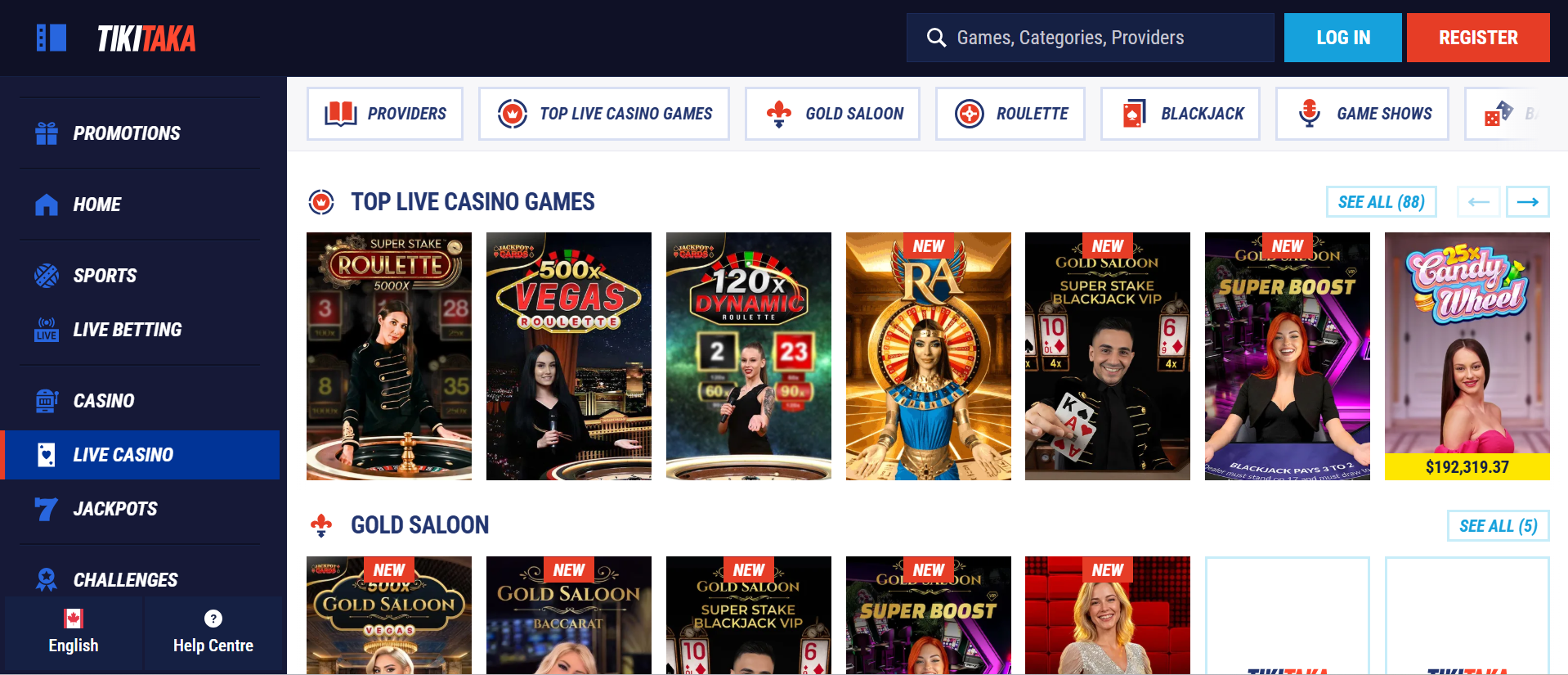 TikiTaka sports betting